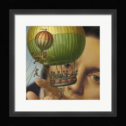 Framed Gulliver's Travels Print