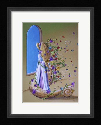 Framed Rapunzel Print