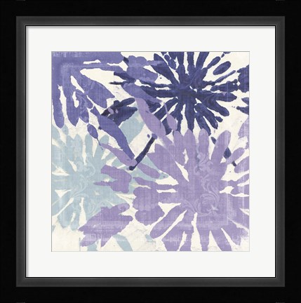 Framed Blue Curry II Print