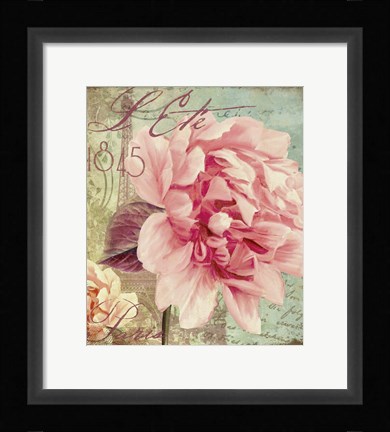 Framed Saisons III Print