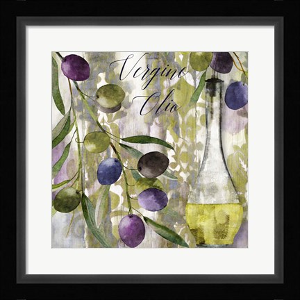 Framed Colors Of Tuscany II Print