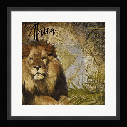 Framed Taste Of Africa I Print