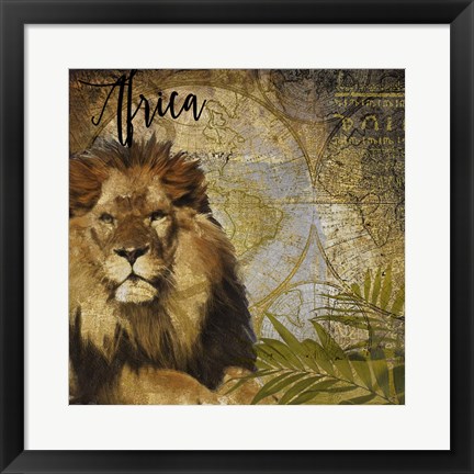 Framed Taste Of Africa I Print
