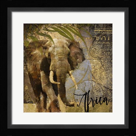 Framed Taste Of Africa III Print