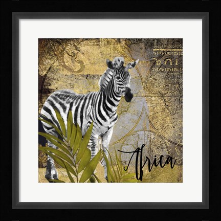 Framed Taste Of Africa IV Print