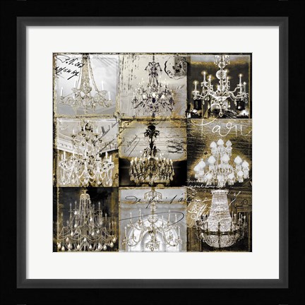 Framed Danse Paree Print