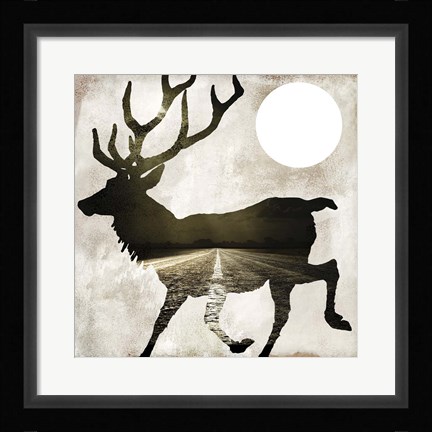 Framed Going Wild I Print