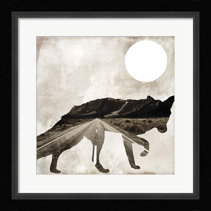 Framed Going Wild II Print