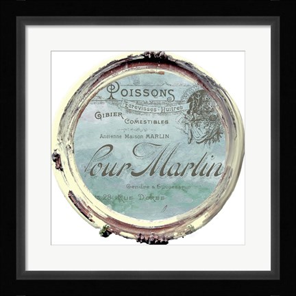 Framed Paris in Frames 4 Print