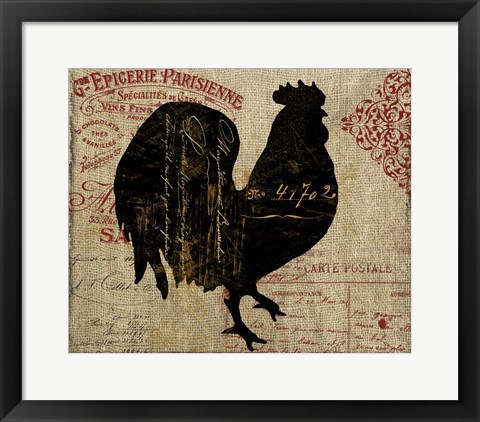 Framed Paris Farms IV Print