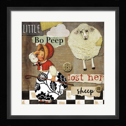 Framed Childhood II Print