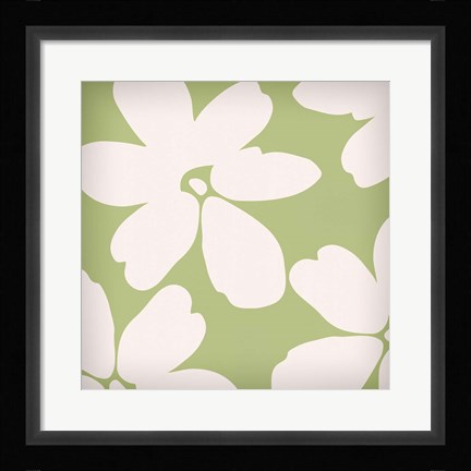 Framed English Garden II Print