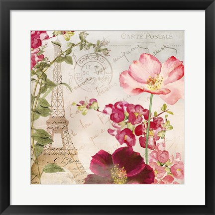 Framed Always Paris I Print