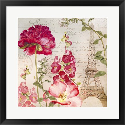 Framed Always Paris II Print