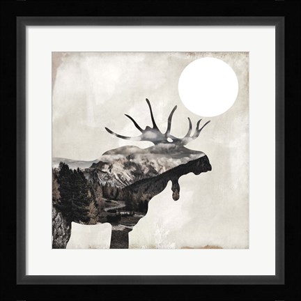 Framed Going Wild V Print