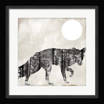 Framed Going Wild VII Print
