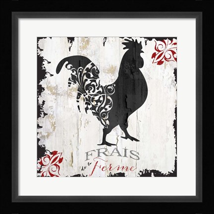 Framed Ferme III Print