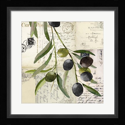 Framed Olivia I Print