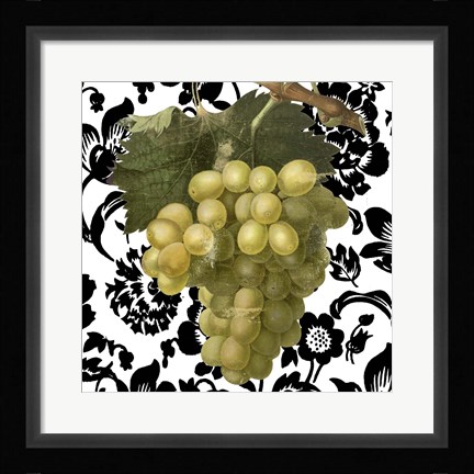 Framed Grape Suzette II Print
