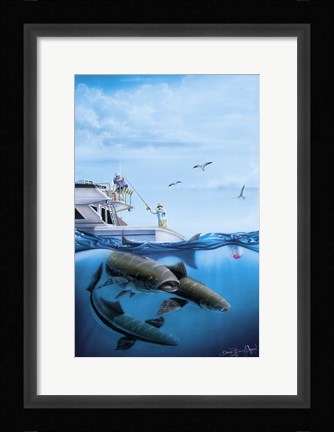Framed Cobia Quest Print