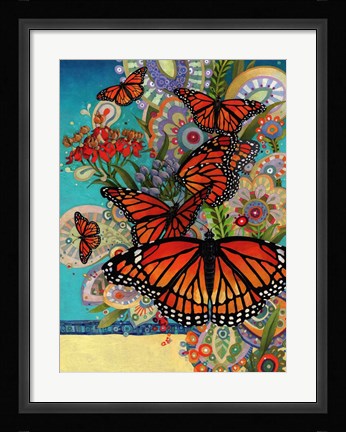 Framed Monarch Madness Print