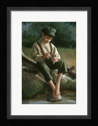 Framed Penny Whistle Print