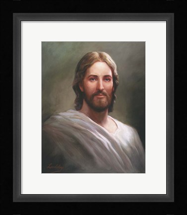 Framed Our Savior Print