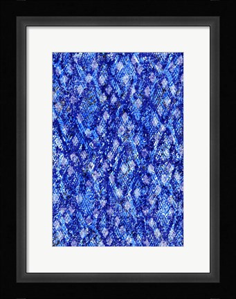 Framed Snake Skin I Print