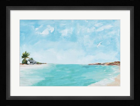Framed Island Home Print