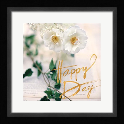 Framed Happy Days Print