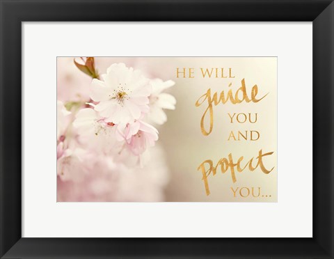 Framed Guide and Protect Print