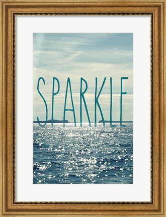 Framed Sparkle Print