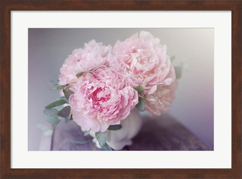Framed Bouquet of Blooms Print