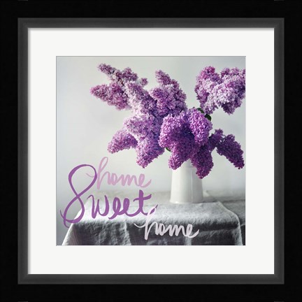 Framed Home Sweet Home Print