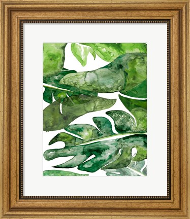 Framed Watercolor Party II Print