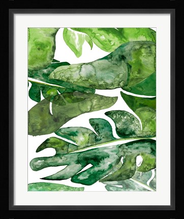 Framed Watercolor Party II Print