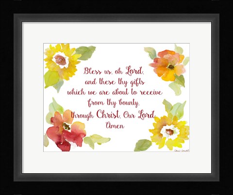 Framed Christ, Our Lord Print