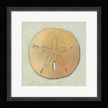 Framed Coastal Treasures IV Print