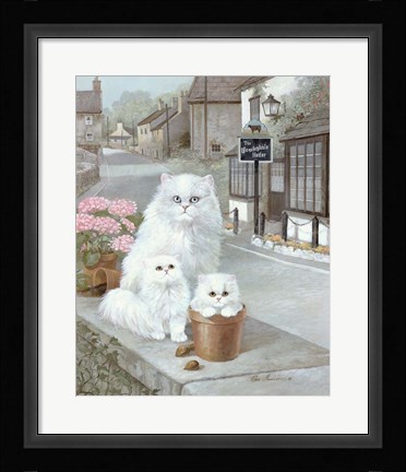 Framed Elegant Beauty Print