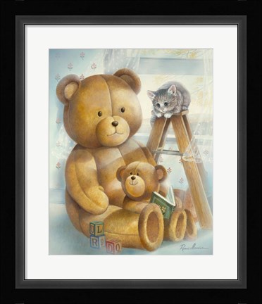 Framed Story Time Print