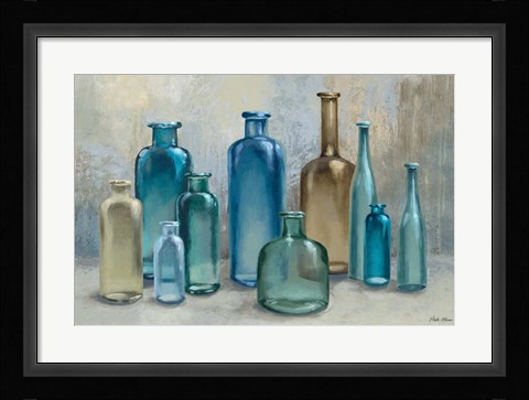 Framed Glass Reflections Print