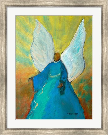 Framed Guardian Angel Print