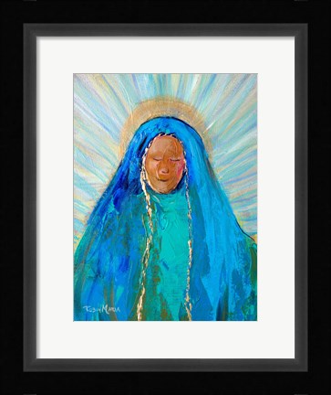 Framed Mary Print