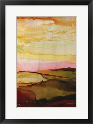 Framed Dawning Sky Print