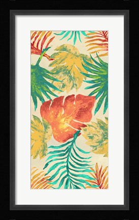 Framed Havana Palm Pattern Print