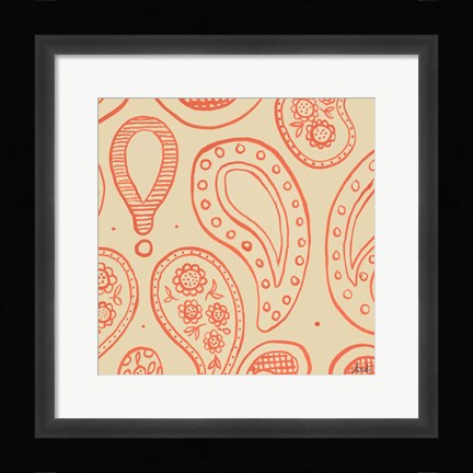 Framed Discovery Square I Print