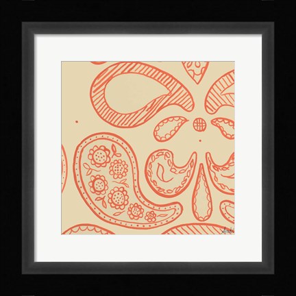 Framed Discovery Square II Print