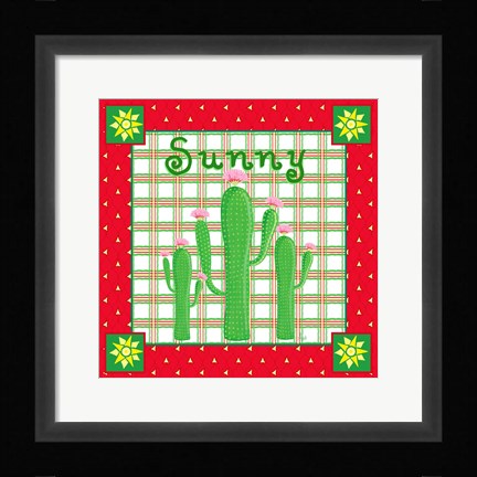 Framed Chili Fiesta III Print