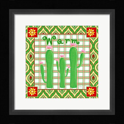 Framed Chili Fiesta IV Print