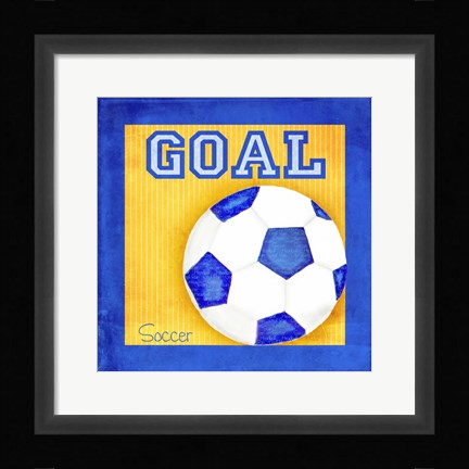 Framed Sports Fan II Print